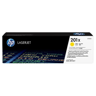 Image de HP 201X toner LaserJet Jaune grande capacité authentique