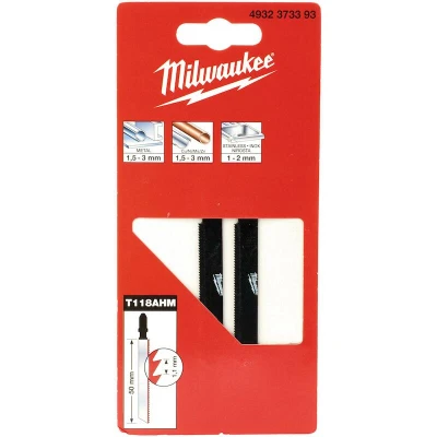 Afbeelding van MILWAUKEE 4932373393 decoupeerzaagblad T 118 AHM (2 st.)
