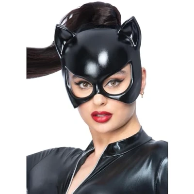 Afbeelding van Fever Kattenoogmasker zwart op elastiek