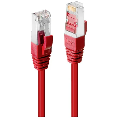 Afbeelding van LINDY 45627 RJ45 Netwerkkabel, patchkabel 10.00 m Rood 1 stuk(s)