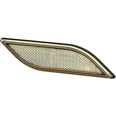 Afbeelding van HELLA 8RA 013 347 041 Retroreflector (katoog) rechthoekig geel Montage aan zijkant, rechts