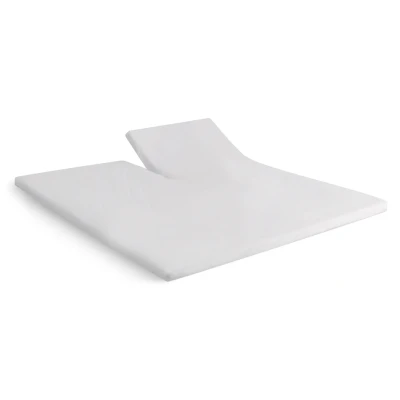 Afbeelding van Beter Bed Select Hoeslaken Perkal splittopper 180 x 200 cm wit