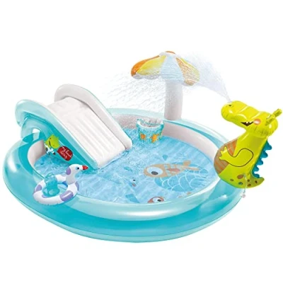 Afbeelding van Intex Gator Play Center 170 X 84 Zwembad Kleurloos Opblaasbaar