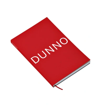 Afbeelding van Notitieboek Octàgon DUNNO A5 135x200mm dots rood 1 stuk