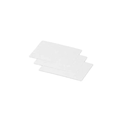 Afbeelding van Clairefontaine Ref 11287C 25 vellen iriserend pollenkarton formaat 70 x 95 mm, generfd karton 210 g/m², zuurvrij, geschikt voor inkjet en laserprinters wit