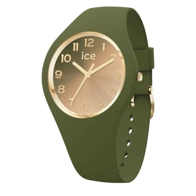 Afbeelding van ICE Watch sunset Olive green 024987 Horloge Siliconen Groen Ø 37 mm