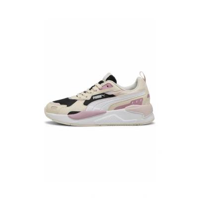 Afbeelding van Puma Sneakers laag, Maat: 39, Black/white/alpine snow/poised pink Kunststof/ textiel