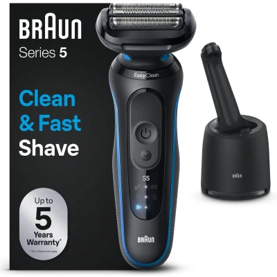Afbeelding van Braun Elektrisch Scheerapparaat Series 5 Met SmartCare Center 52 B7000cc Blauw