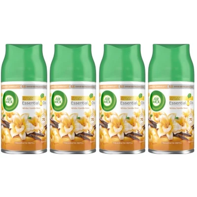 Afbeelding van Air Wick Luchtverfrisser Navulling White Vanilla Bean 4 x 250ml