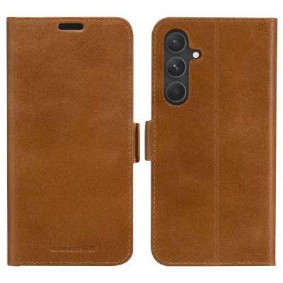 Afbeelding van DBramante1928 Copenhagen Slim Samsung Galaxy A55 Book Case Leer Bruin
