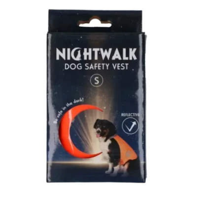 Afbeelding van Excellent Dog Safety Vest Nightwalk Oranje S