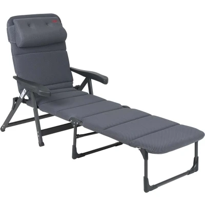 Afbeelding van Crespo Zit Ligstoel Ap 233 Air deluxe Grijs Kleur 86