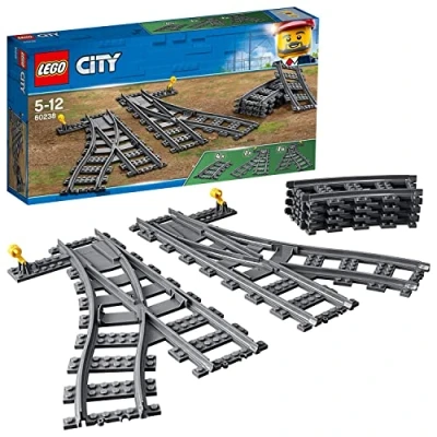 Image de LEGO® City Trains 60238 Les Aiguillages