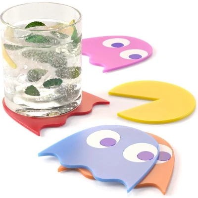 Afbeelding van Pac Man Onderzetters (Set Van 5)