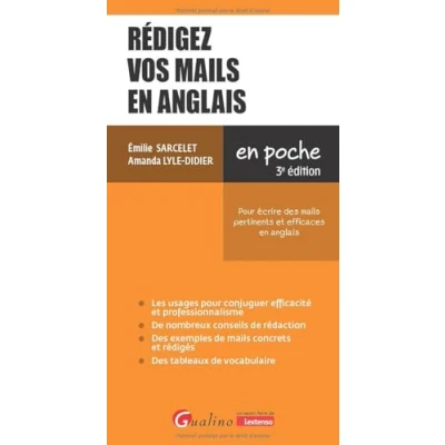 Afbeelding van Rédigez vos mails en anglais