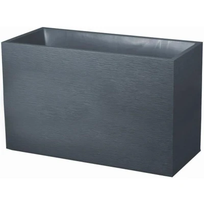 Afbeelding van Bloempot EDA 13735 G.ANT SX1 Antraciet Donker grijs Plastic 99,5 x 39,5 60 cm