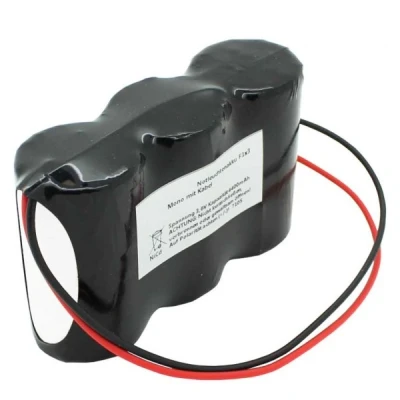 Afbeelding van Vervangende batterij ideaal voor de GAZ 5161000309 noodverlichting met 3 volt en 4500 mAh