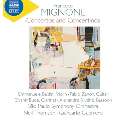 Afbeelding van Alexandre Silverio, Emmanuele Baldini, Sao Paulo Symphony Orchestra Mignone: Concertos And Concertinos (CD)