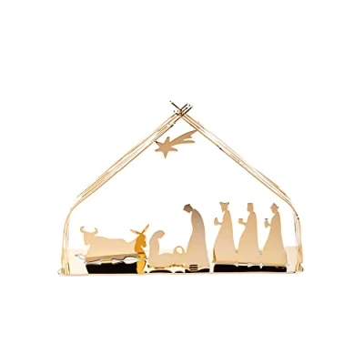 Afbeelding van Alessi Kerststal Bark BM09 GD Goud 10 cm door Michel Boucquillon &amp; Donia Maaoui