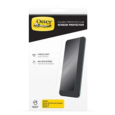 Image de OtterBox Clearly Protected Protection d&#039;écran pour téléphone portable film clair Apple iPhone 6, 6s, 7, 8, SE (2e génération), (3rd generation)