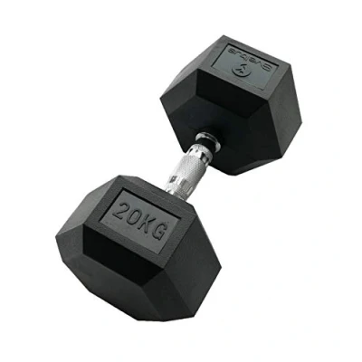Afbeelding van 1 x zeshoekige halter 20 kg