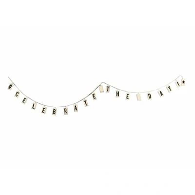 Afbeelding van LED Letterslinger Letter Slinger Banner Met 20 Lightbox Ledlampjes Inclusief 90 Letters, Cijfers En Symbolen 1.90 meter