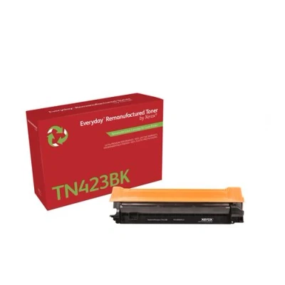 Afbeelding van Xerox Toner vervangt Brother TN423BK Compatibel Zwart 6500 bladzijden Everyday™ Remanufactured 006R04521