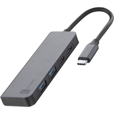 Afbeelding van Cellularline 8018080491955 USB Type C 5000 Mbit/s Zwart