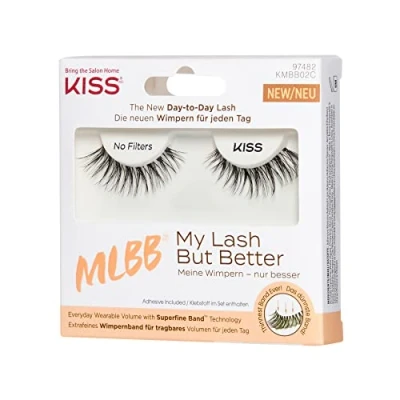 Afbeelding van KISS So Natural Wimpers, 2 stuks