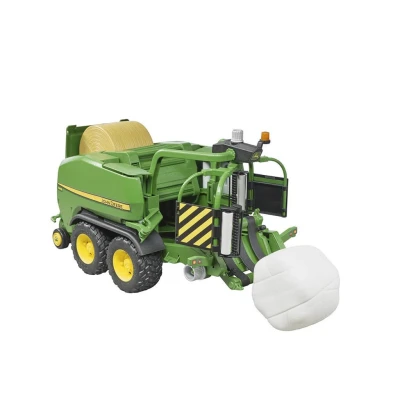 Afbeelding van John Deere balenwikkelaar C441R 1:16 van Bruder