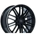 Afbeelding van RIAL 5 gat 18duim 108mm lichtmetalen Velg Kibo zwart gepolijste lip KIB80845F53 2