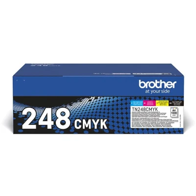 Afbeelding van Brother Toner TN 248VAL zwart en kleur