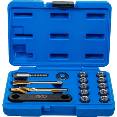 Afbeelding van BGS Reparatieset voor remschroefdraad VAG M12 x 1,5 mm 15 delig