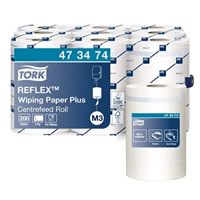 Image de Bobine d&#039;essuyageà devidage central Tork Reflex Plus