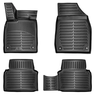 Afbeelding van ELMASLINE 3D rubberen matten set voor Mercedes B klasse W247 2019 2024 Vloermataccessoires