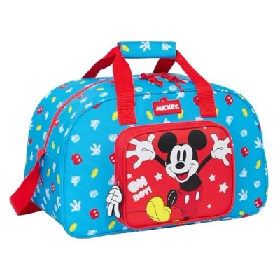 Afbeelding van Sporttas Mickey Mouse Clubhouse Fantastic Blauw Rood 40 x 24 23 cm