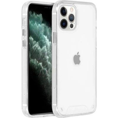 Afbeelding van Accezz Hoesje Geschikt voor iPhone 12 Pro / Shockproof Xtreme Impact Backcover Transparant