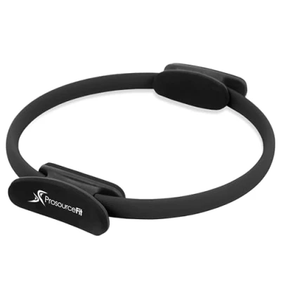Afbeelding van Pilates weerstandsring 35,6 cm dual grip voor spiertraining en fitness, ps 2304 pr roze, 14 inch