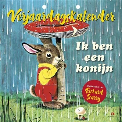 Image de Ik ben een konijn verjaardagskalender