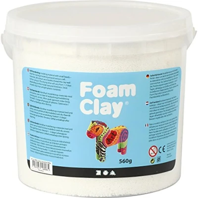 Afbeelding van Foam Clay Wit, 560gr.