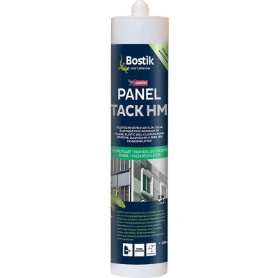 Afbeelding van Bostik paneltack hm elatische gevelplaatlijm 290 ml, zwart, koker