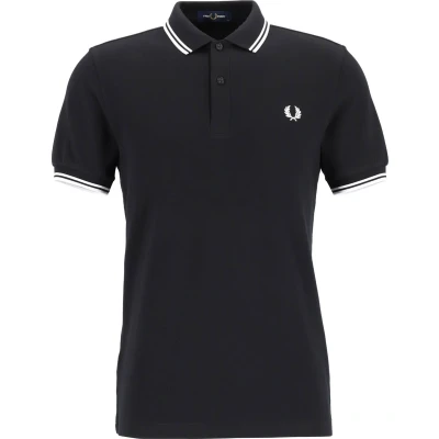 Afbeelding van Fred Perry Poloshirt, Heren, Maat: Small, Black