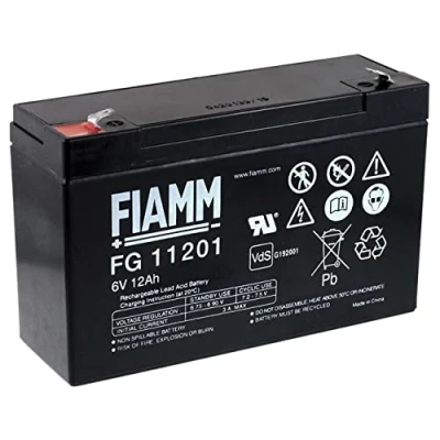 Afbeelding van Fiamm FG11201 loodaccu, 6 volt, 12 Ah