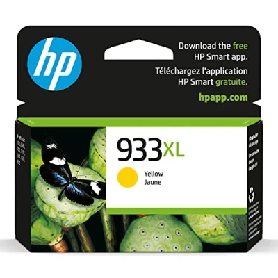 Afbeelding van HP 933XL High Yield Yellow Ink Cartridge CN056AE