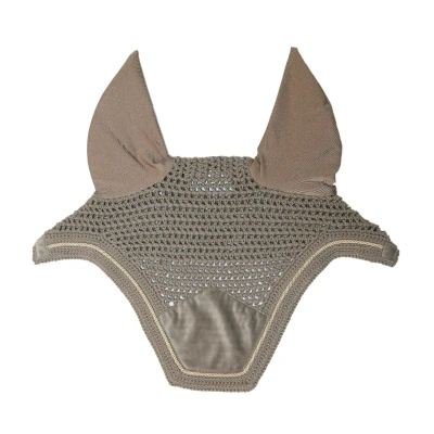 Image de Kentucky Bonnet Anti Mouches Wellington Basic velours Beige Cob
