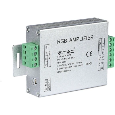 Afbeelding van V TAC VT 2407 LED stripverlichting RGB versterker