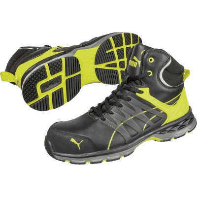 Afbeelding van PUMA VELOCITY 2.0 YELLOW MID 633880 46 Hoge veiligheidsschoenen ESD S3 Schoenmaat (EU): Zwart, Geel 1 stuk(s)
