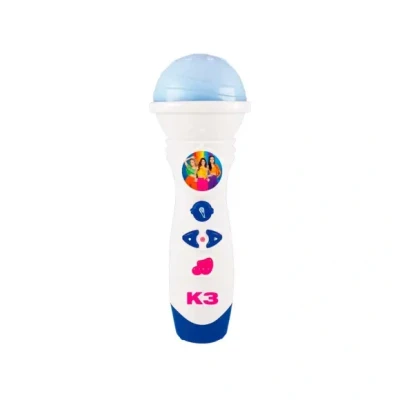 Afbeelding van K3 Speelgoedmicrofoon Microfoon Met stempopname nieuwe liedjes Alle kleuren