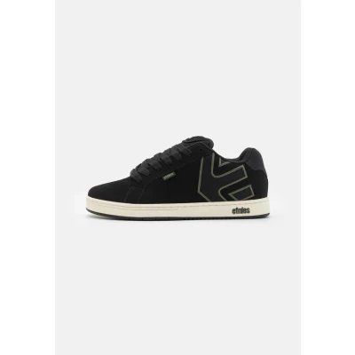 Afbeelding van Etnies Fader Skateschoenen, Heren, Maat: 47, Black/green Imitatieleer/ textiel