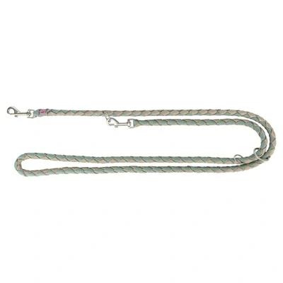 Afbeelding van Trixie Hondenriem Cavo Verstelbaar Salie Groen / Zand 200X1,2 CM